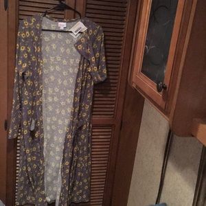 LuLaRoe Large Sarah cardigan